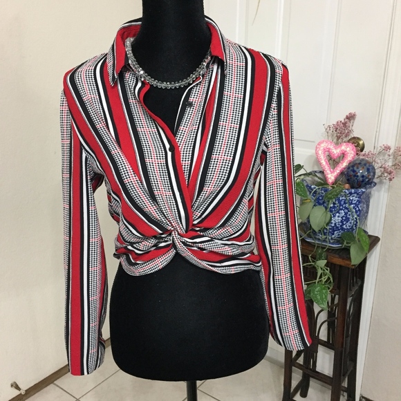 Timing Tops - Timing-Long Sleeveless Crop Top (size M) (M1)